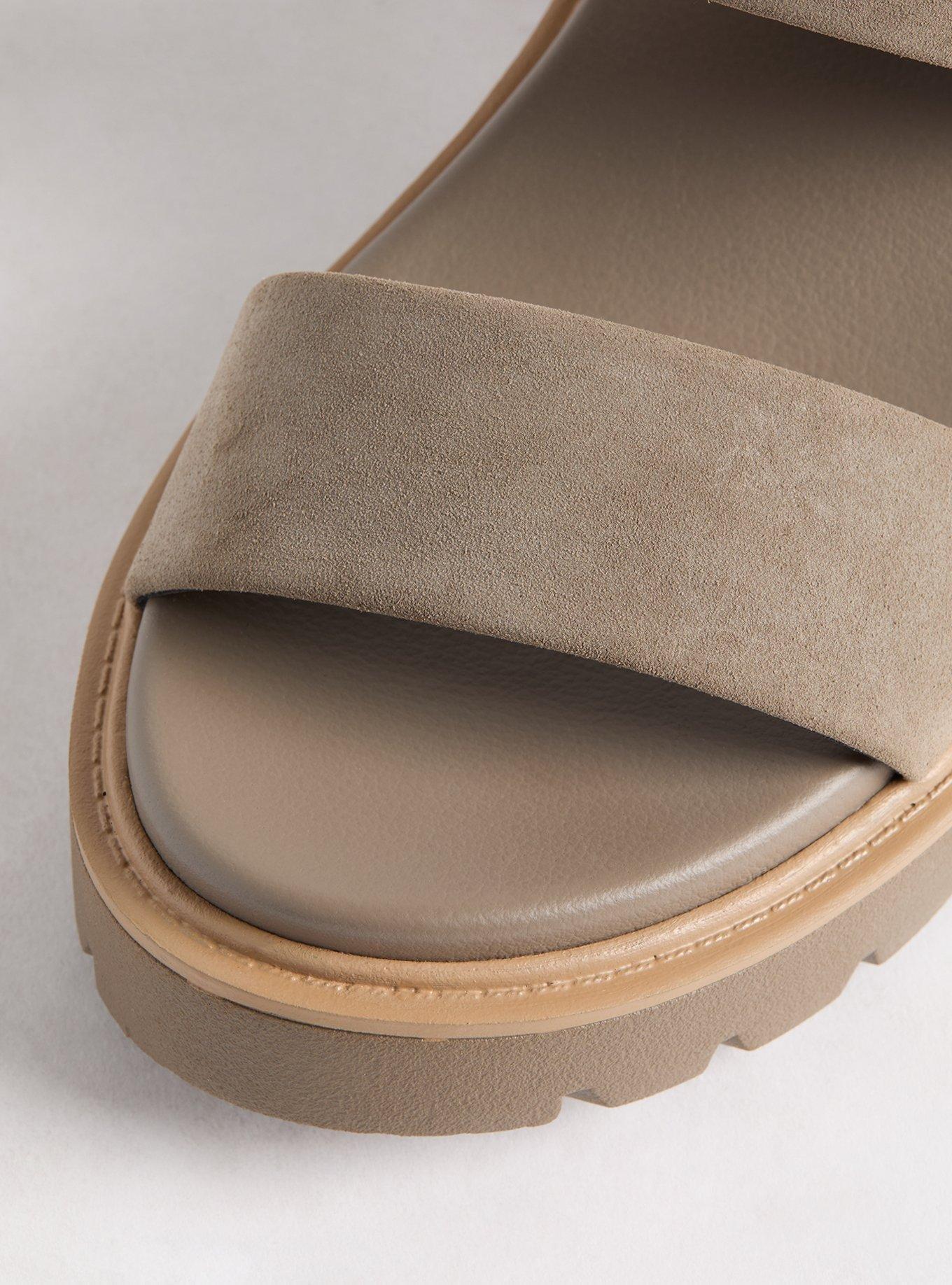 Lug Bottom Heeled Sandal (WW)