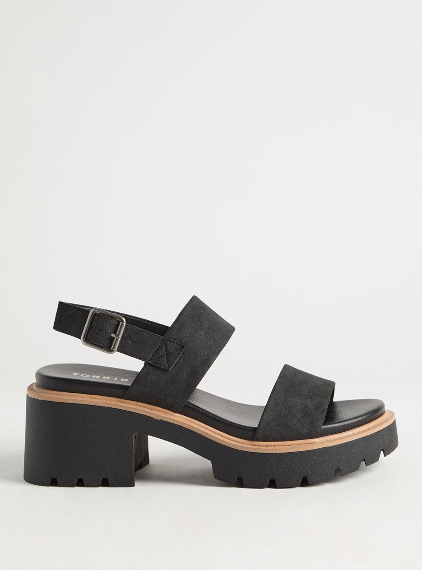 Lug Bottom Heeled Sandal (WW)