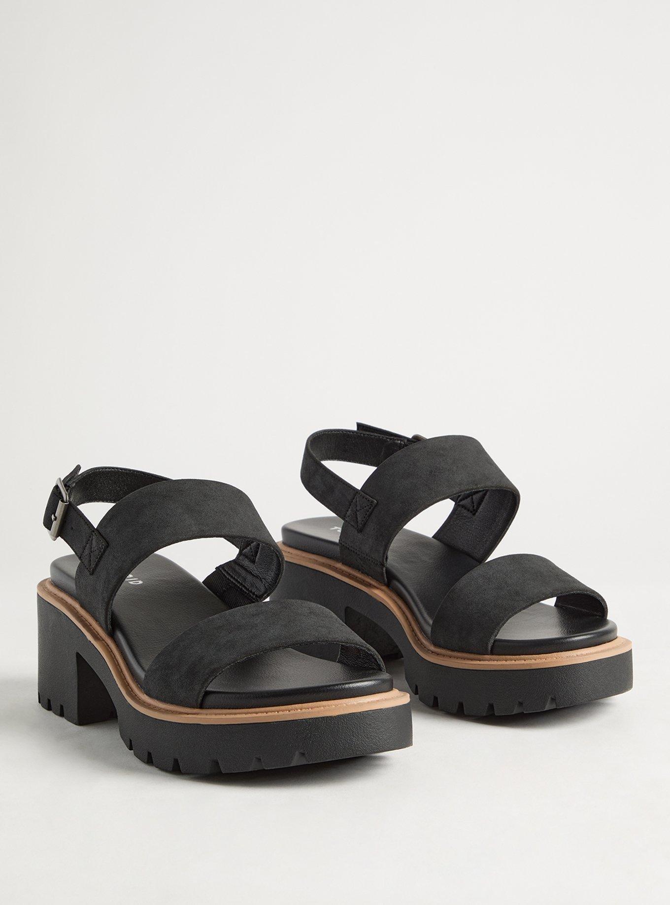 Lug Bottom Heeled Sandal (WW)