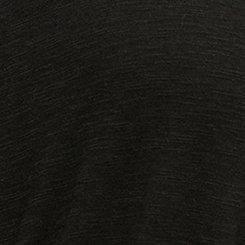 Plus Size Skater Mini Dress, DEEP BLACK, swatch