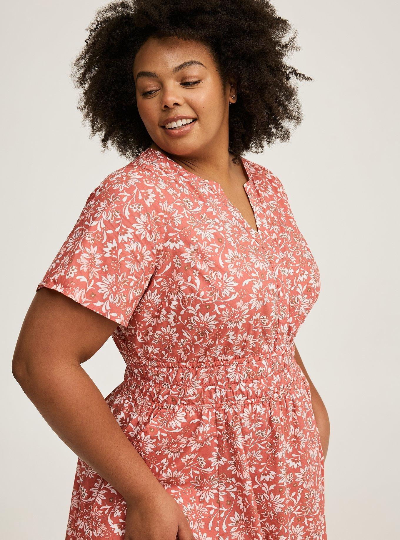 Plus Size - Skater Mini Dress - Torrid