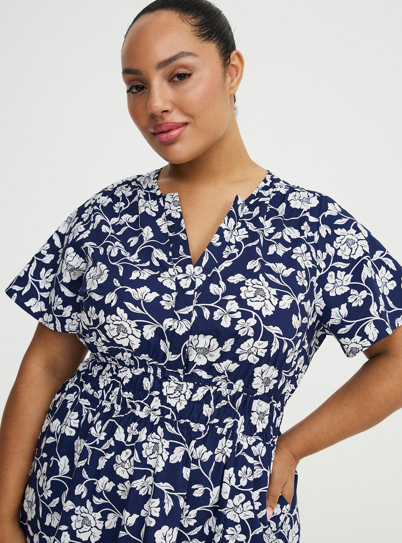 Skater Mini Dress, BOUDOIR ROSE FLORAL NAVY, alternate