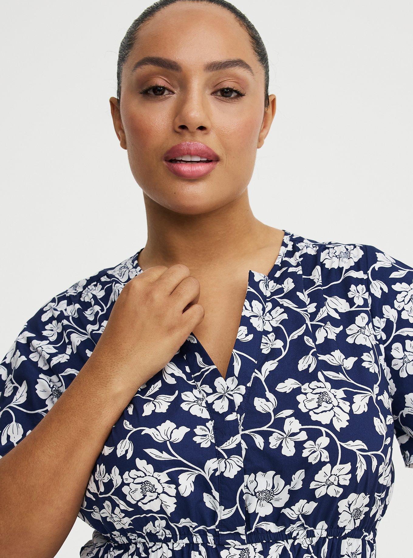 Skater Mini Dress, BOUDOIR ROSE FLORAL NAVY, alternate