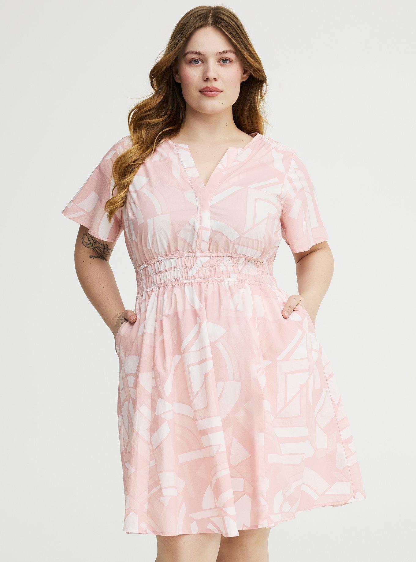 Plus Size - Skater Mini Dress - Torrid