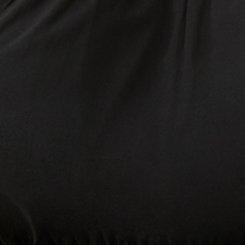 Mini Puff-Sleeve Dress, DEEP BLACK, swatch