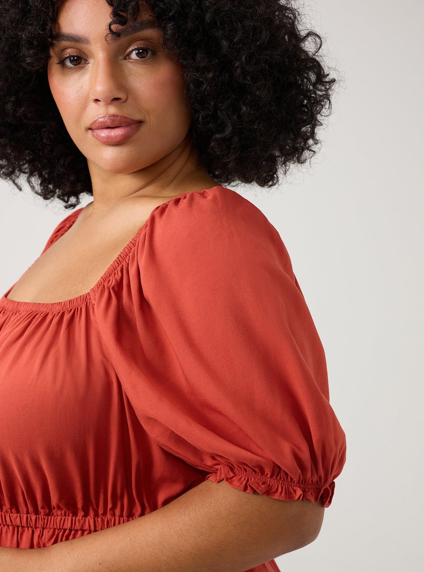 Puff Sleeve Mini Dress, BOSSA NOVA, alternate