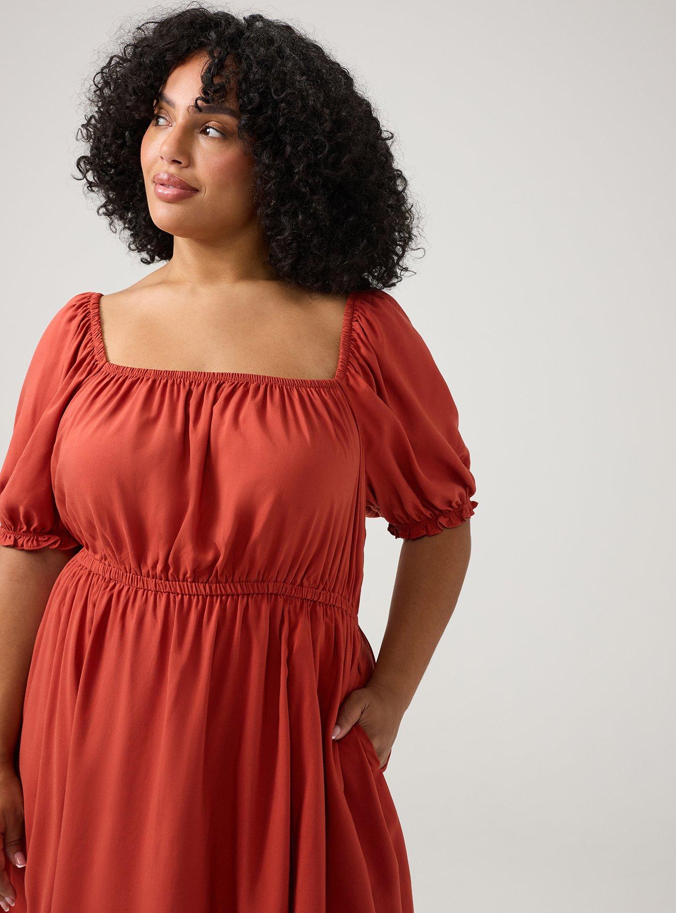 Puff Sleeve Mini Dress, BOSSA NOVA, alternate