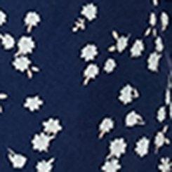 Ruffled Straps Layered Romper, BETTY DITSY FLORAL NAVY, swatch