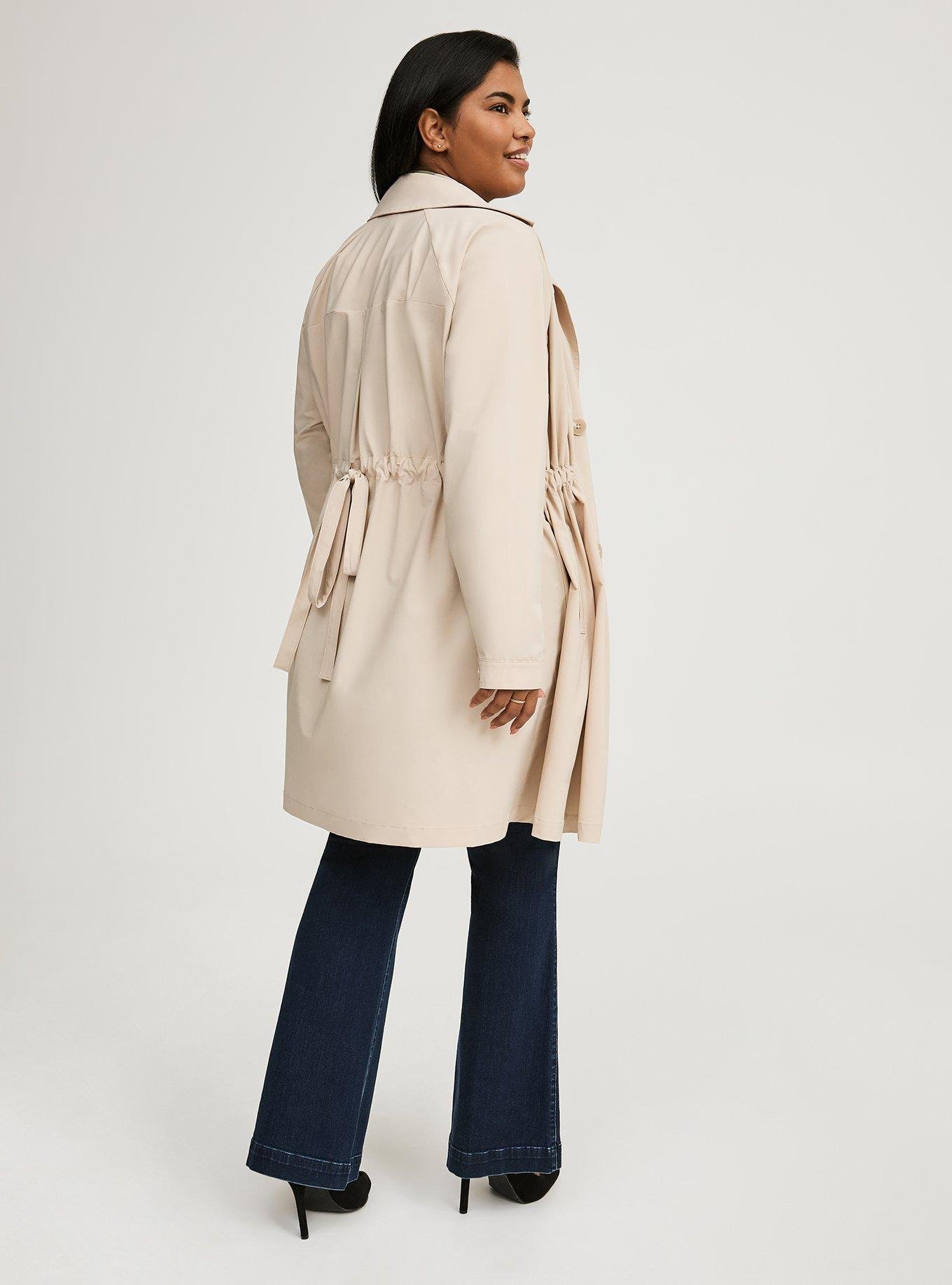 Plus Size - Lightweight Trench Coat - Torrid