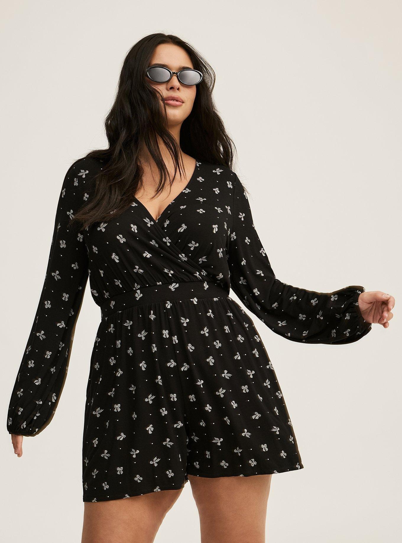 Ava Surplice Romper Ava Surplice Romper