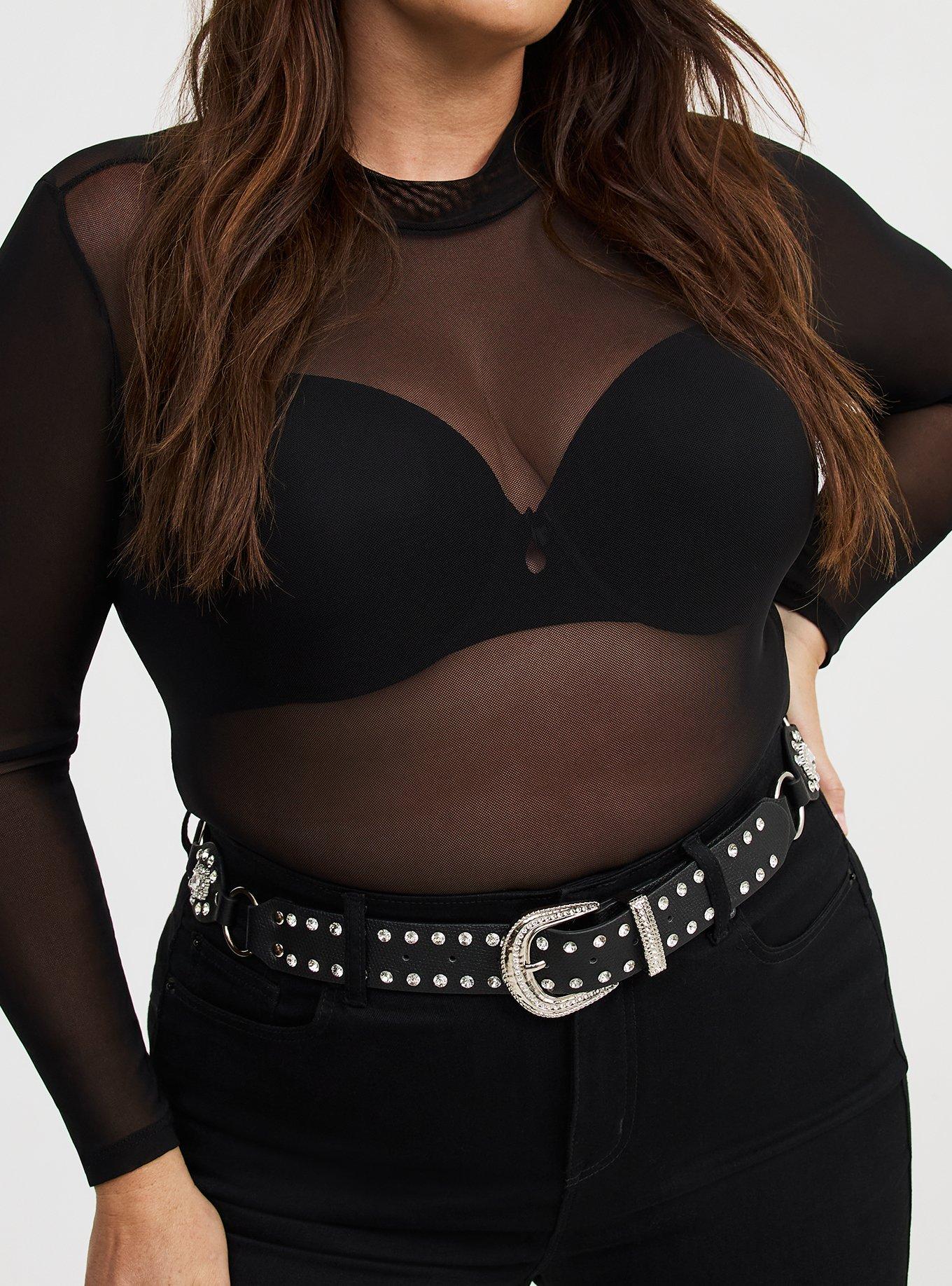 Studded Rhinestone Western Belt