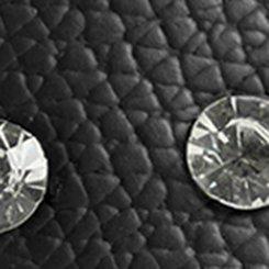 Studded Rhinestone Western Belt, BLACK, swatch