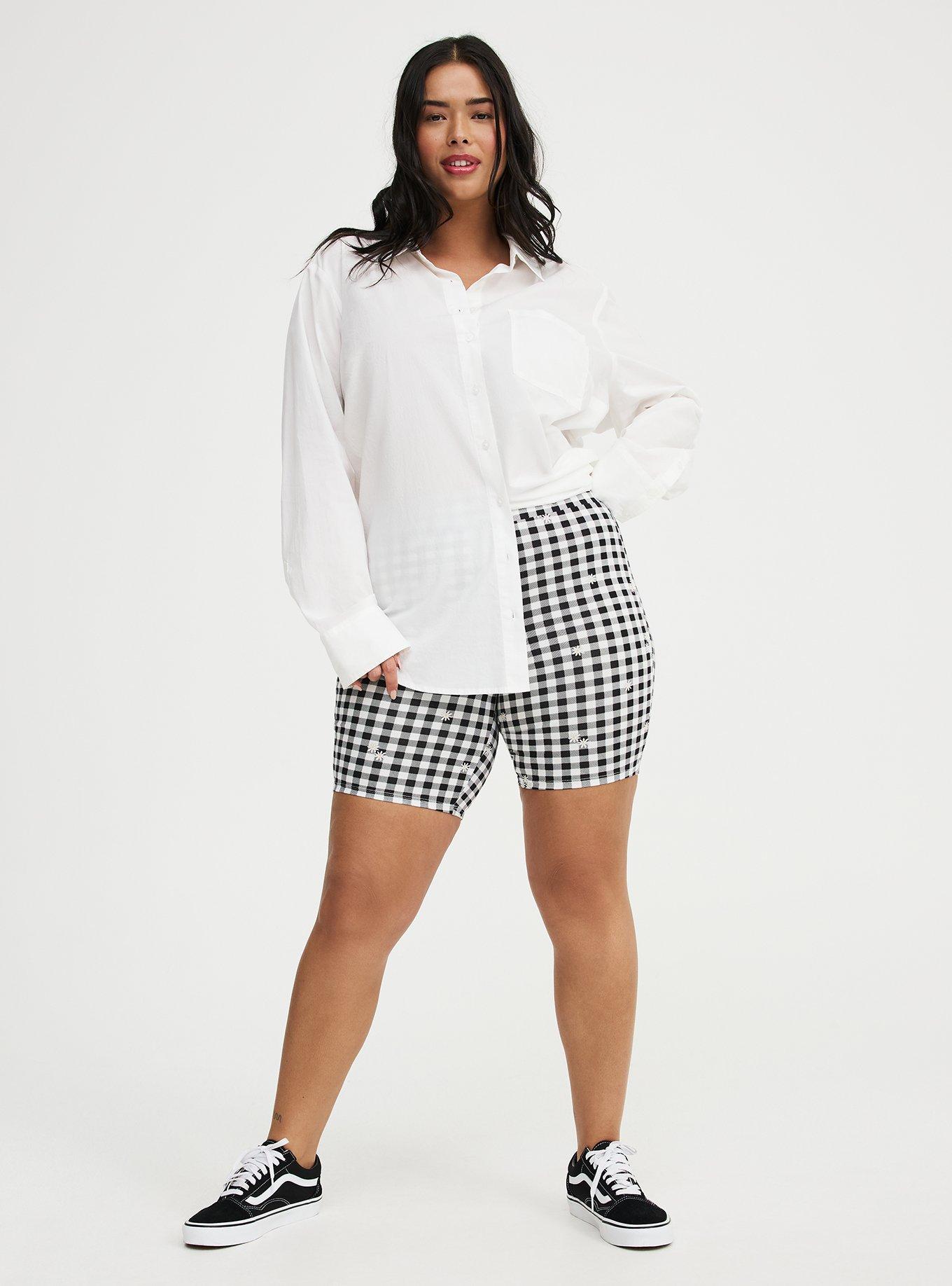 7"" Bike Short, GOOD DAY DAISIES BLACK, hi-res