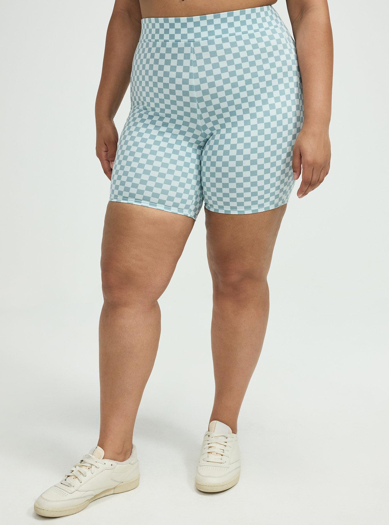 7'' Bike Short, EVERGLADES CHECK MINT, alternate