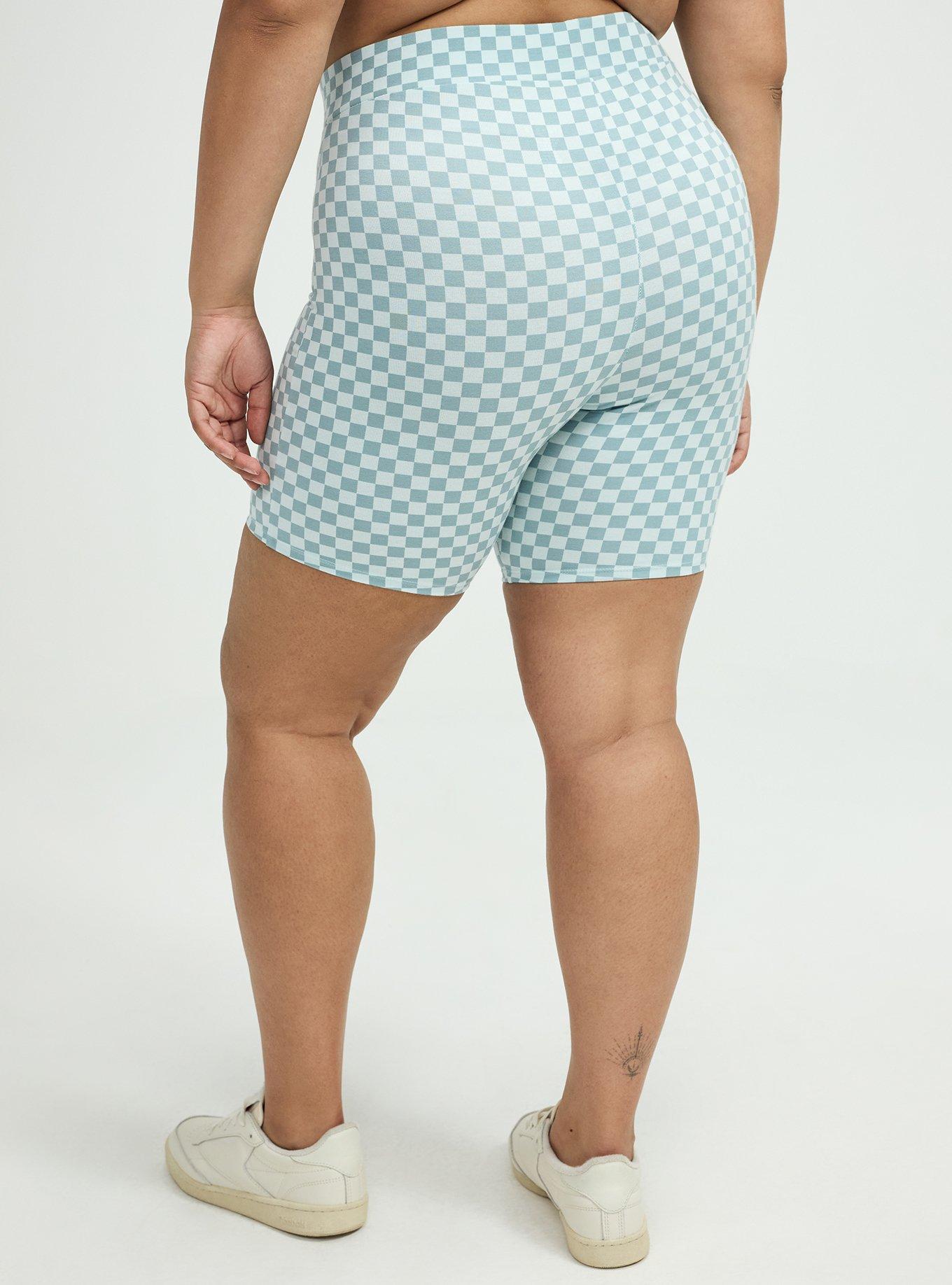7'' Bike Short, EVERGLADES CHECK MINT, alternate