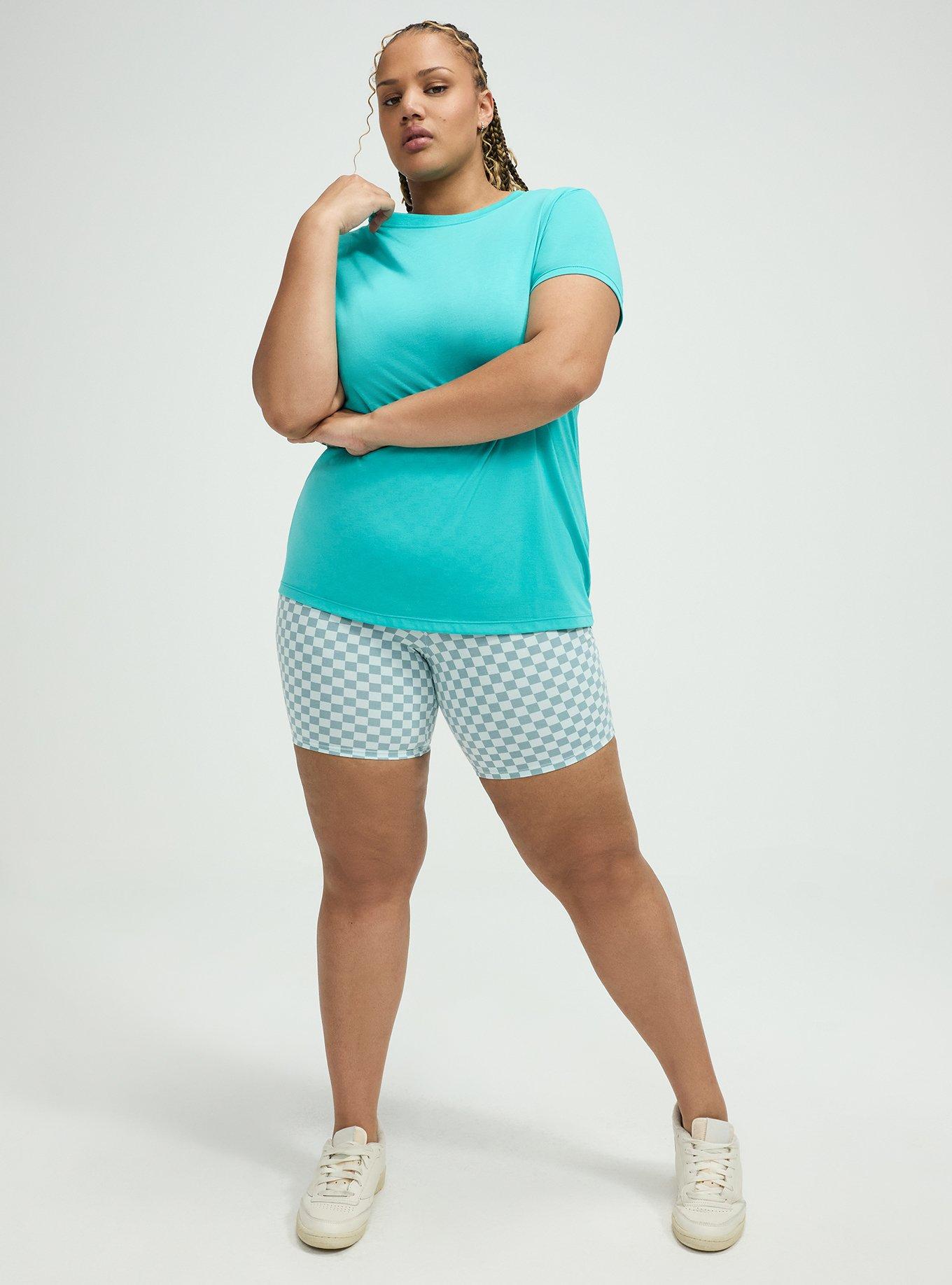 7'' Bike Short, EVERGLADES CHECK MINT, hi-res