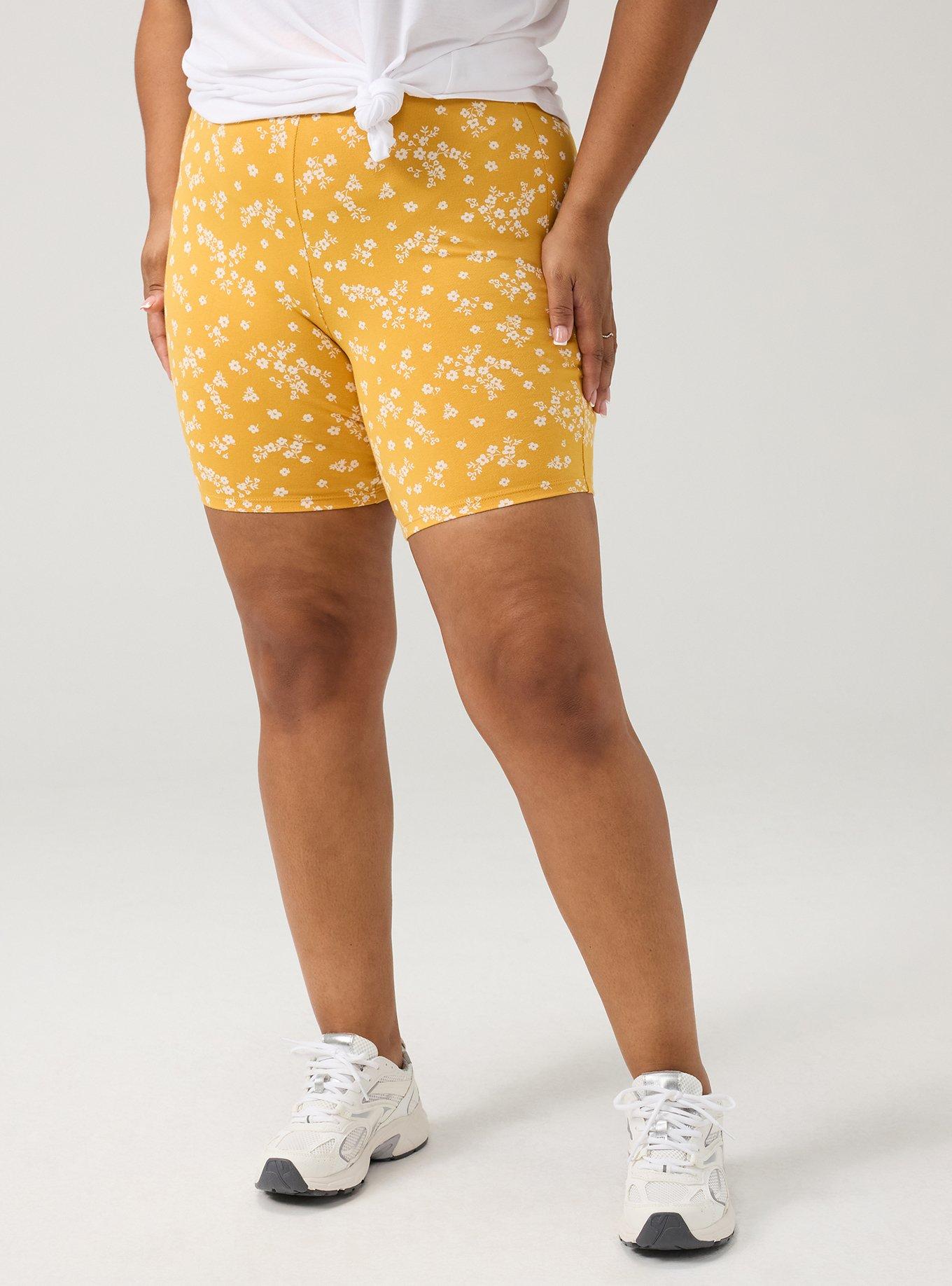 7'' Bike Short, CLASSIC DITSY FLORAL YELLOW, alternate