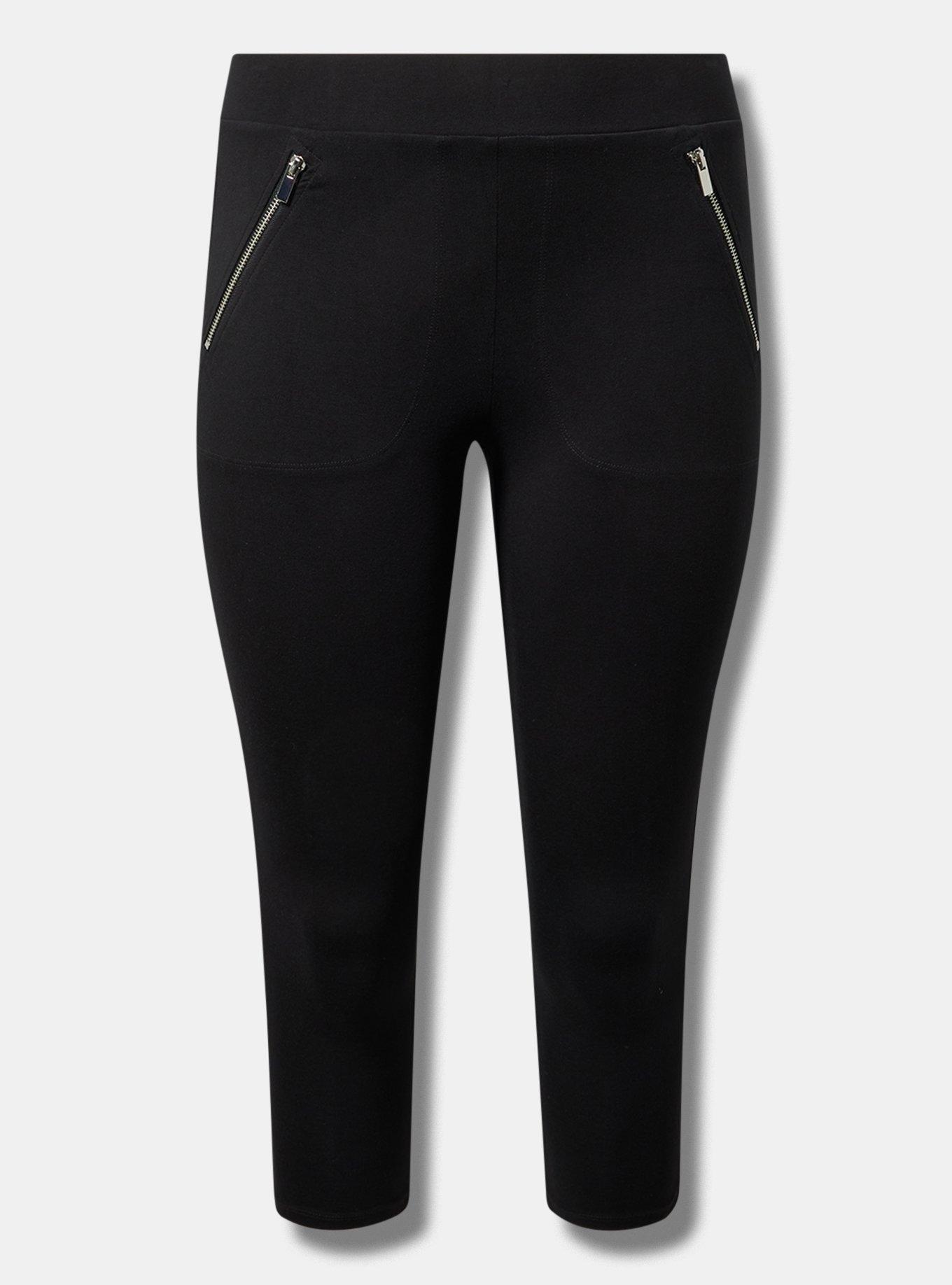 Crop Zipper Pocket Legging