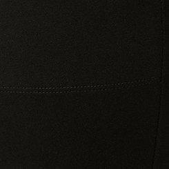 Crop Signature Waist Zipper Legging, DEEP BLACK, swatch