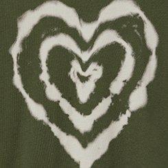 Heart Classic Fit Cotton Crew Tee, DEEP DEPTHS, swatch