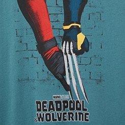 Deadpool Wolverine Classic Fit Tee, HYDRO TEAL, swatch