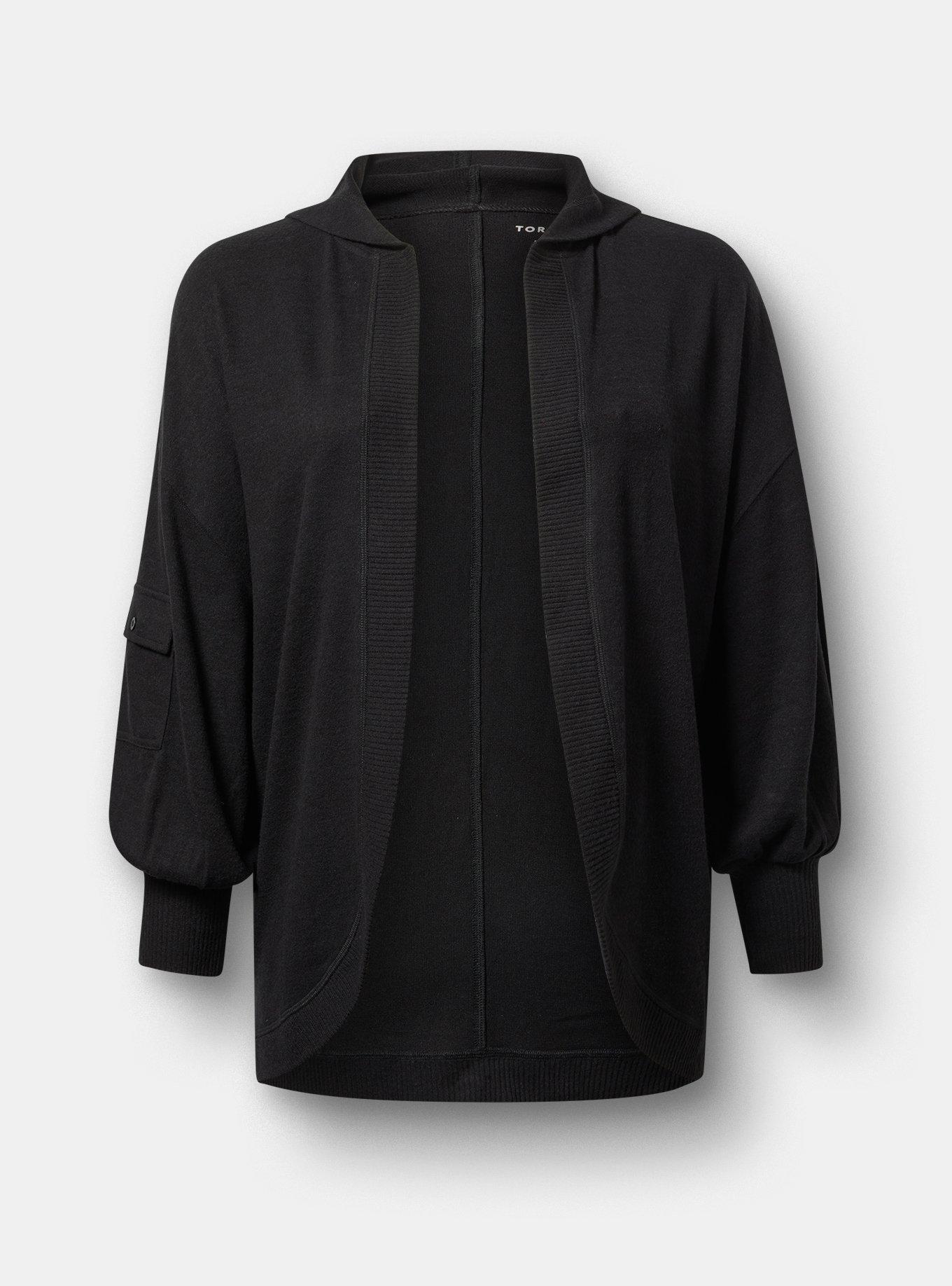 Plus Size - Cool-Down Active Hooded Cardigan - Torrid