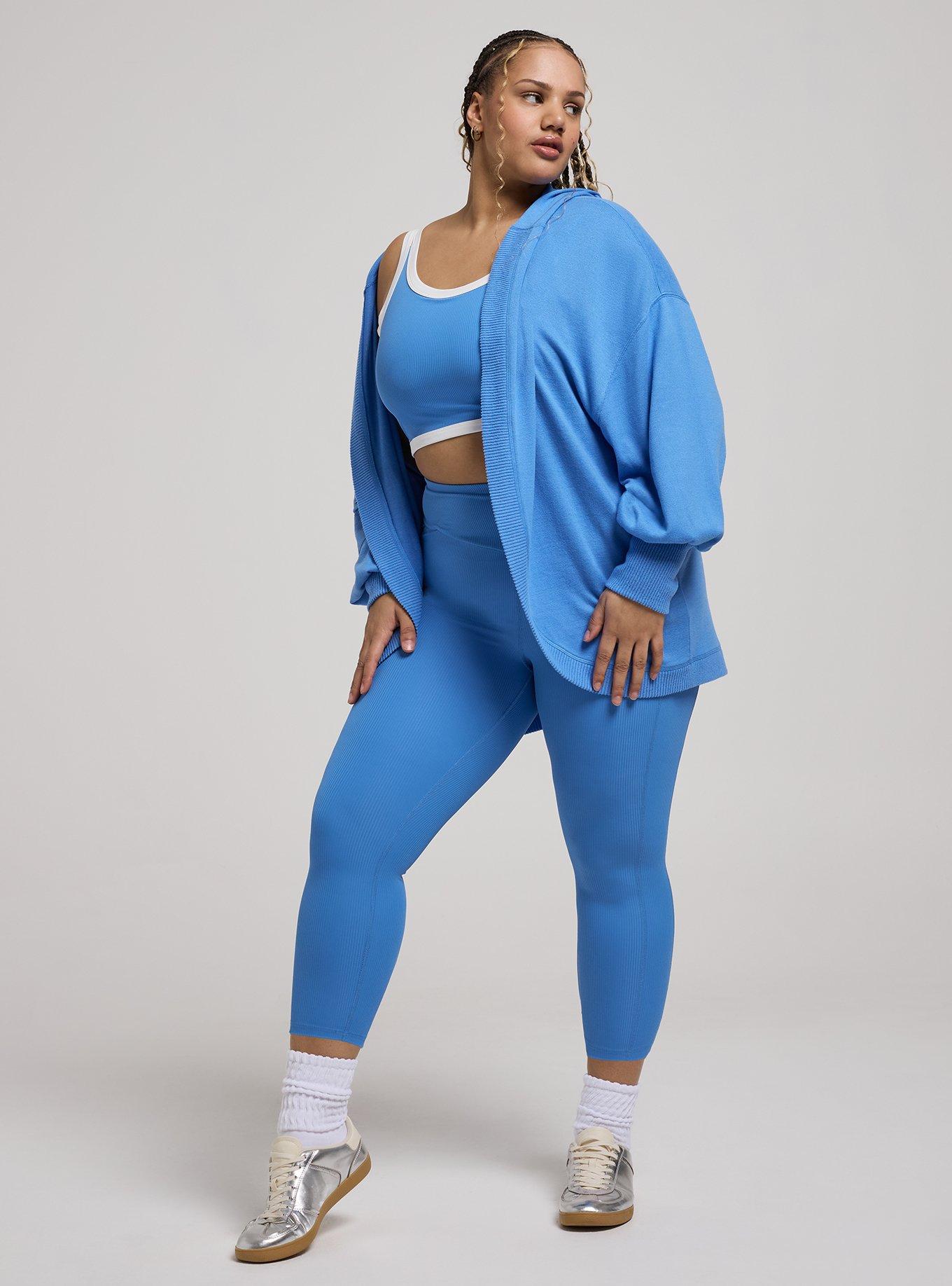 TRU Super Soft Plush Cool Down Hooded Cardigan, REGATTA, alternate