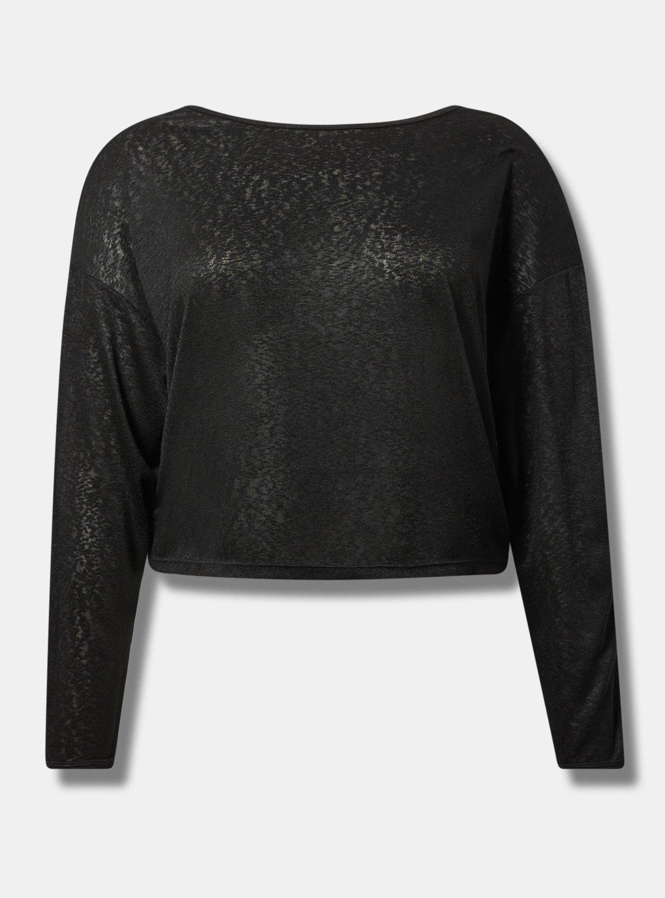 Wrapped Crop Overshirt