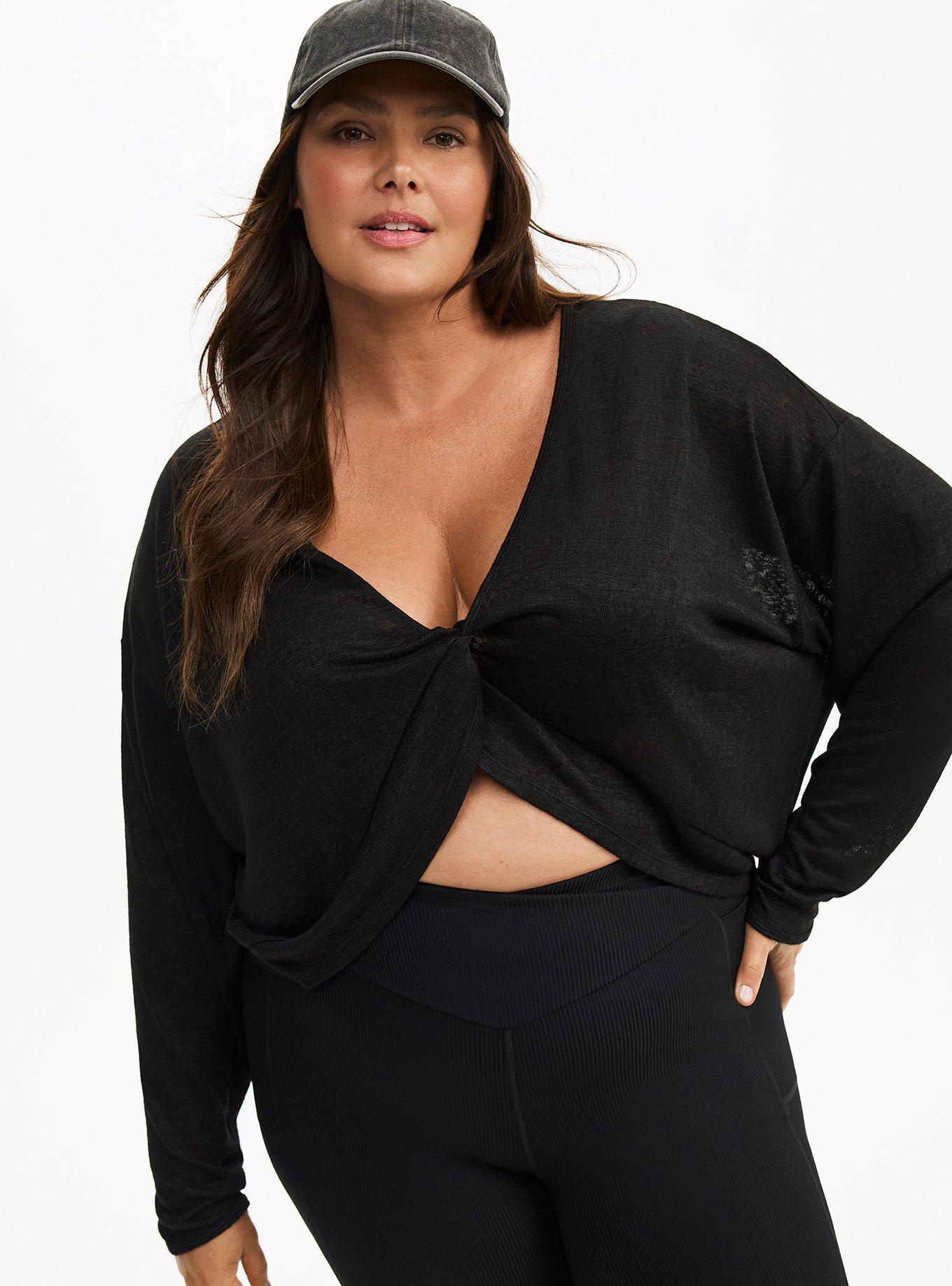 Wrapped Crop Overshirt