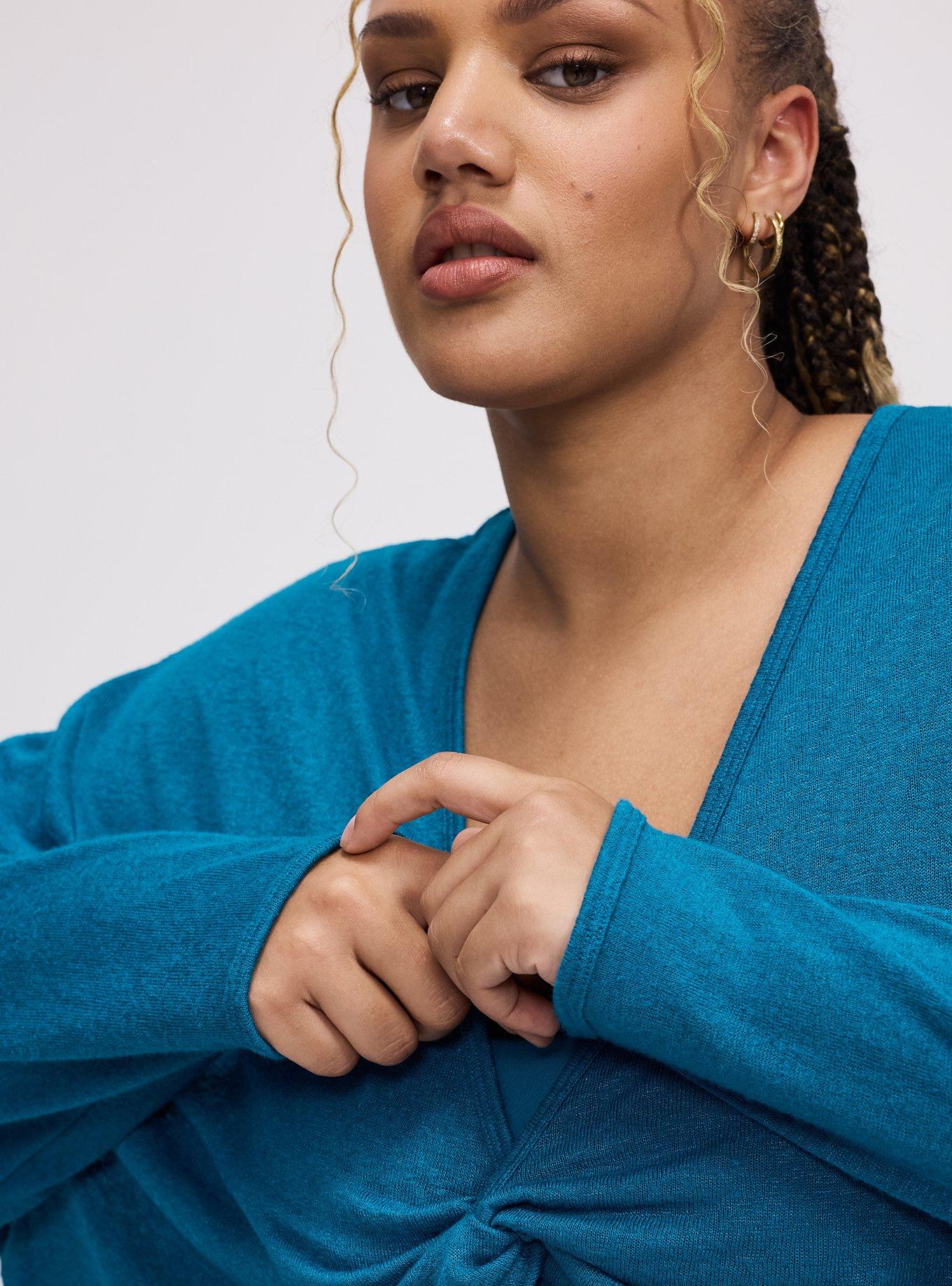 Hacci Reversible Crop Overshirt, OCEAN DEPTHS, alternate