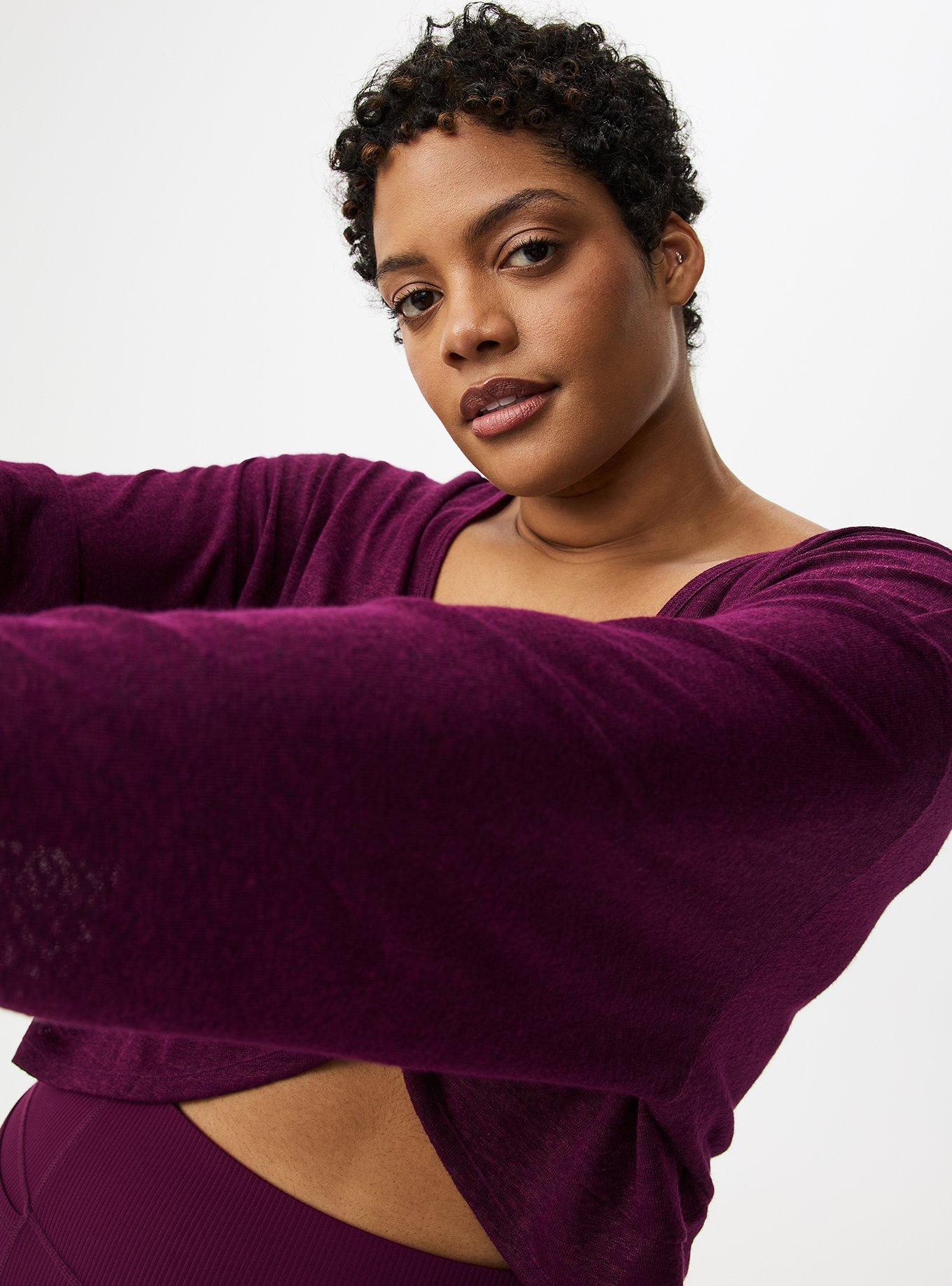 TRU Wrapped Crop Overshirt