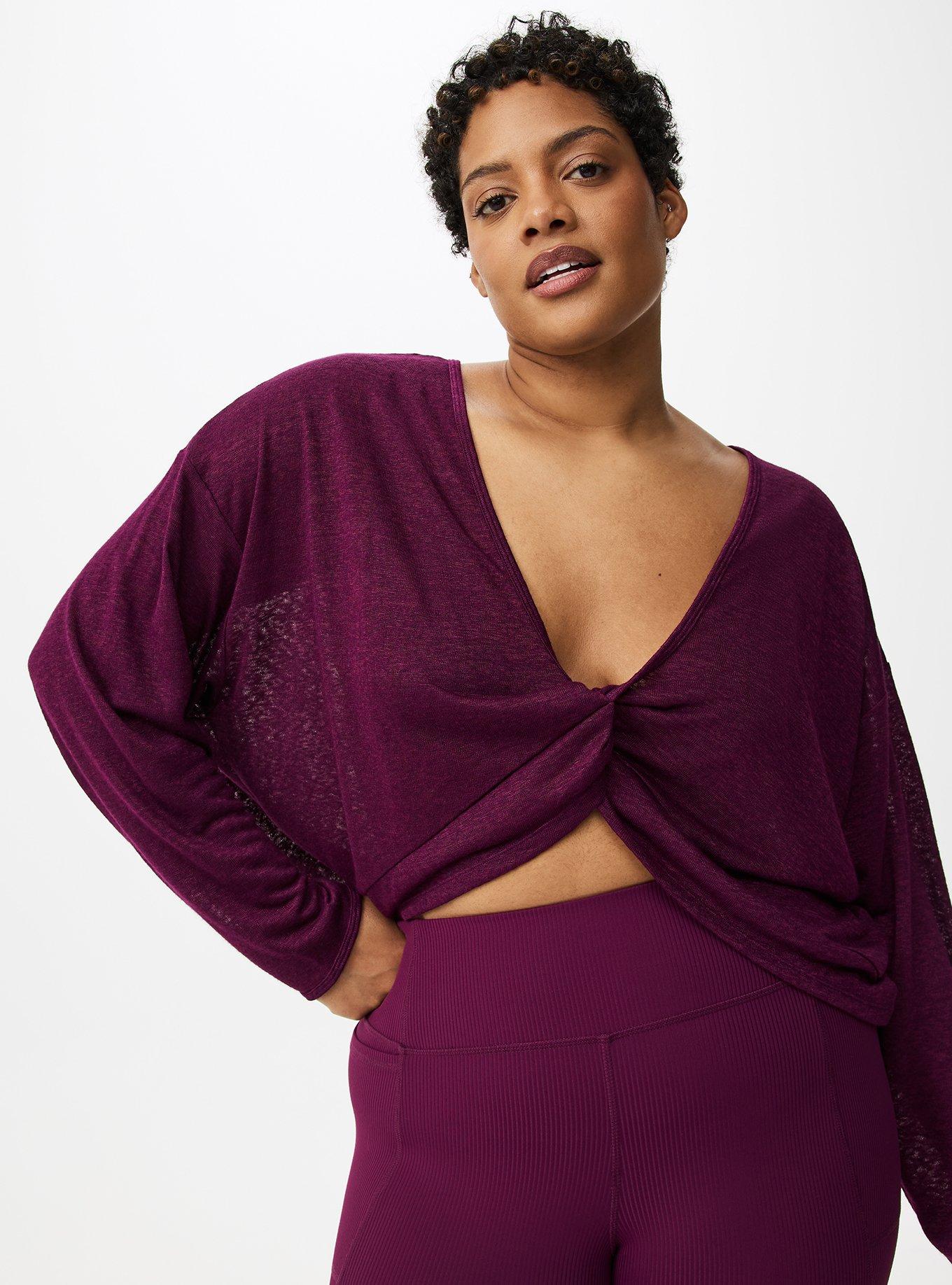 TRU Wrapped Crop Overshirt