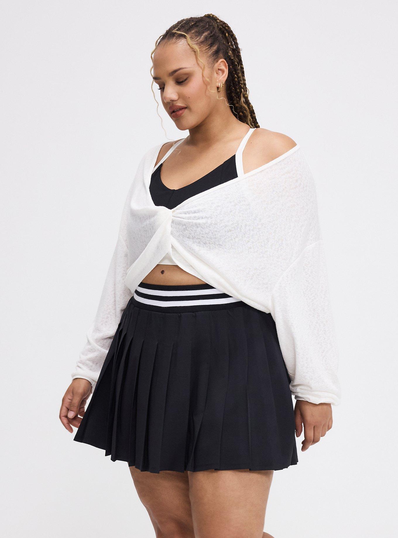 Hacci Reversible Crop Overshirt, BLANC DE BLANC, alternate