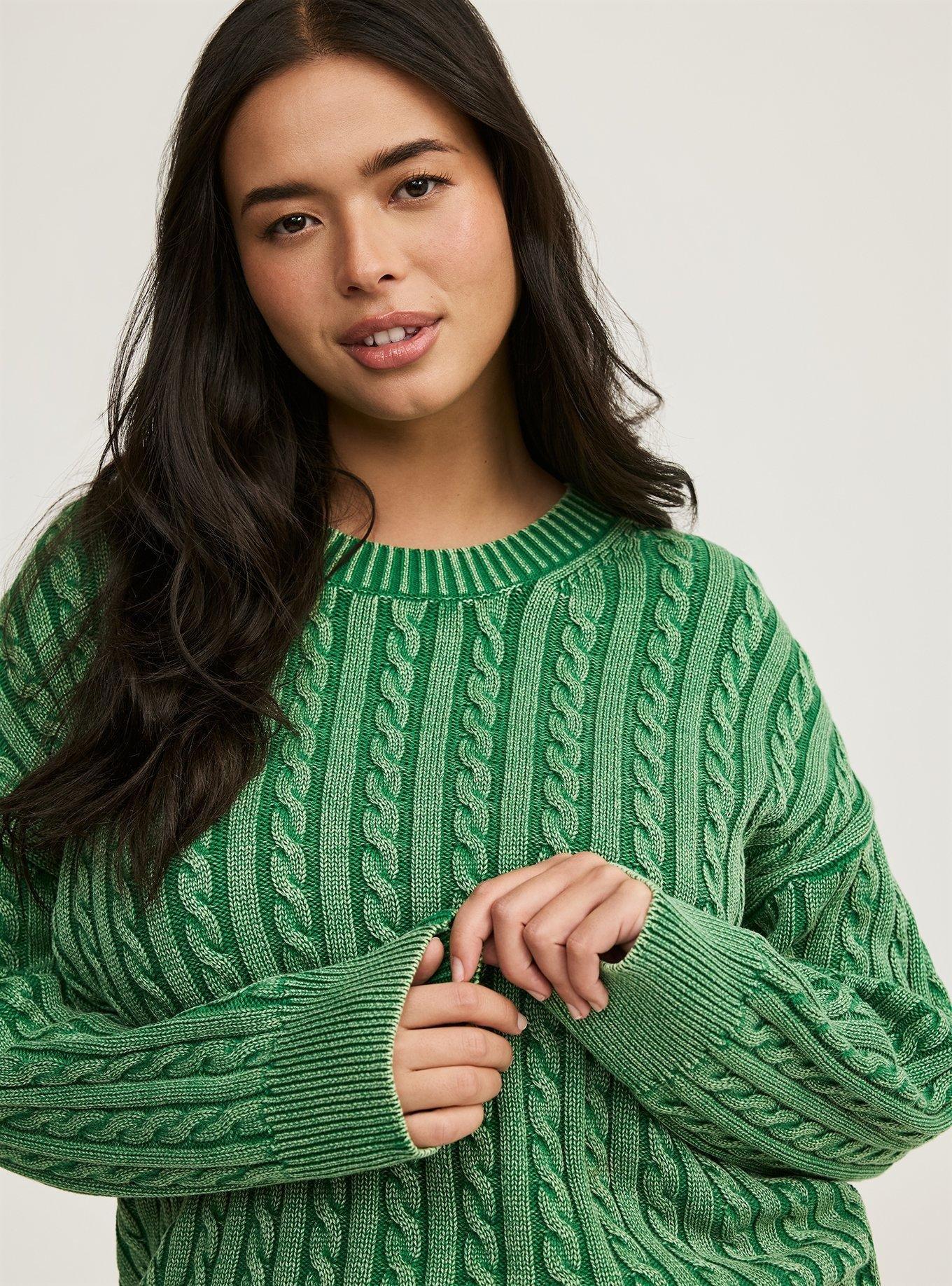 TBPR ⭐️ACID LOGO KNIT SWEATER グリーン　Lサイズ PLEASURES Acid Oversize Sweater | Nordstrom
