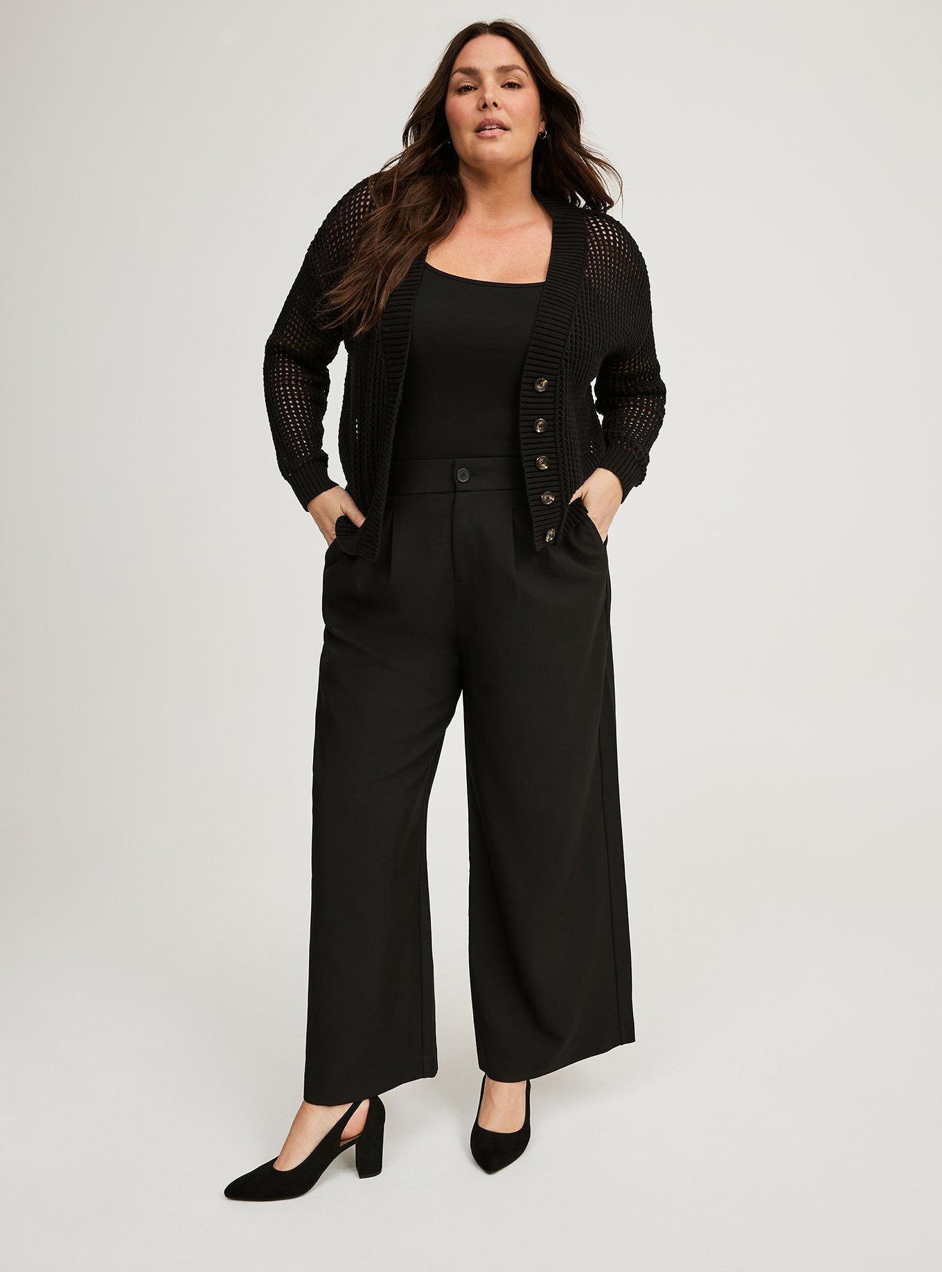 Plus Size - Open Stitch Cardigan Sweater - Torrid