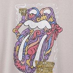 The Rolling Stones Relaxed Fit Cotton Crew Tee, DUSKY ROSE, swatch