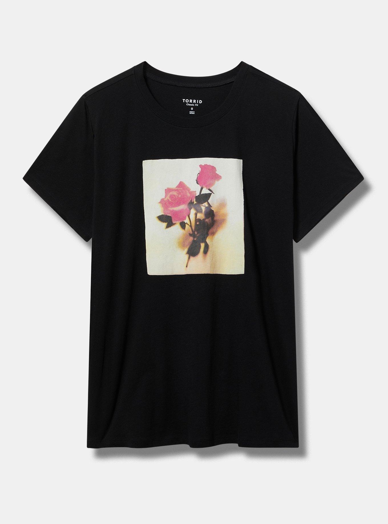 Blurred Roses Tee