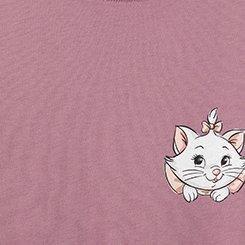 Aristocats Classic Fit Crewneck Cotton Tee, DUSKY ORCHID, swatch