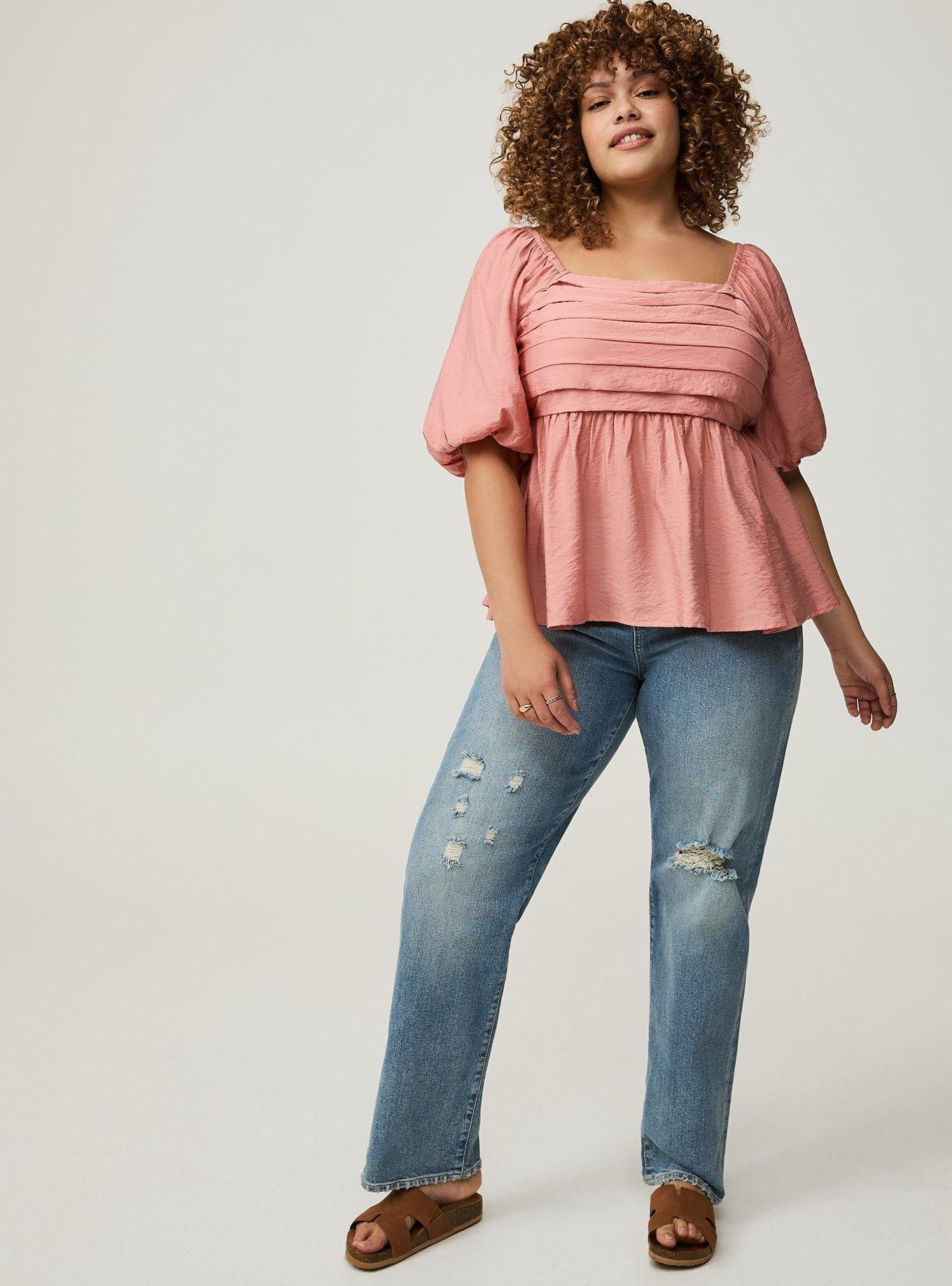 Ruched Puff Sleeve Top