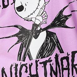 Nightmare Before Christmas Lace Trim Sleep Tank, VIOLET, swatch