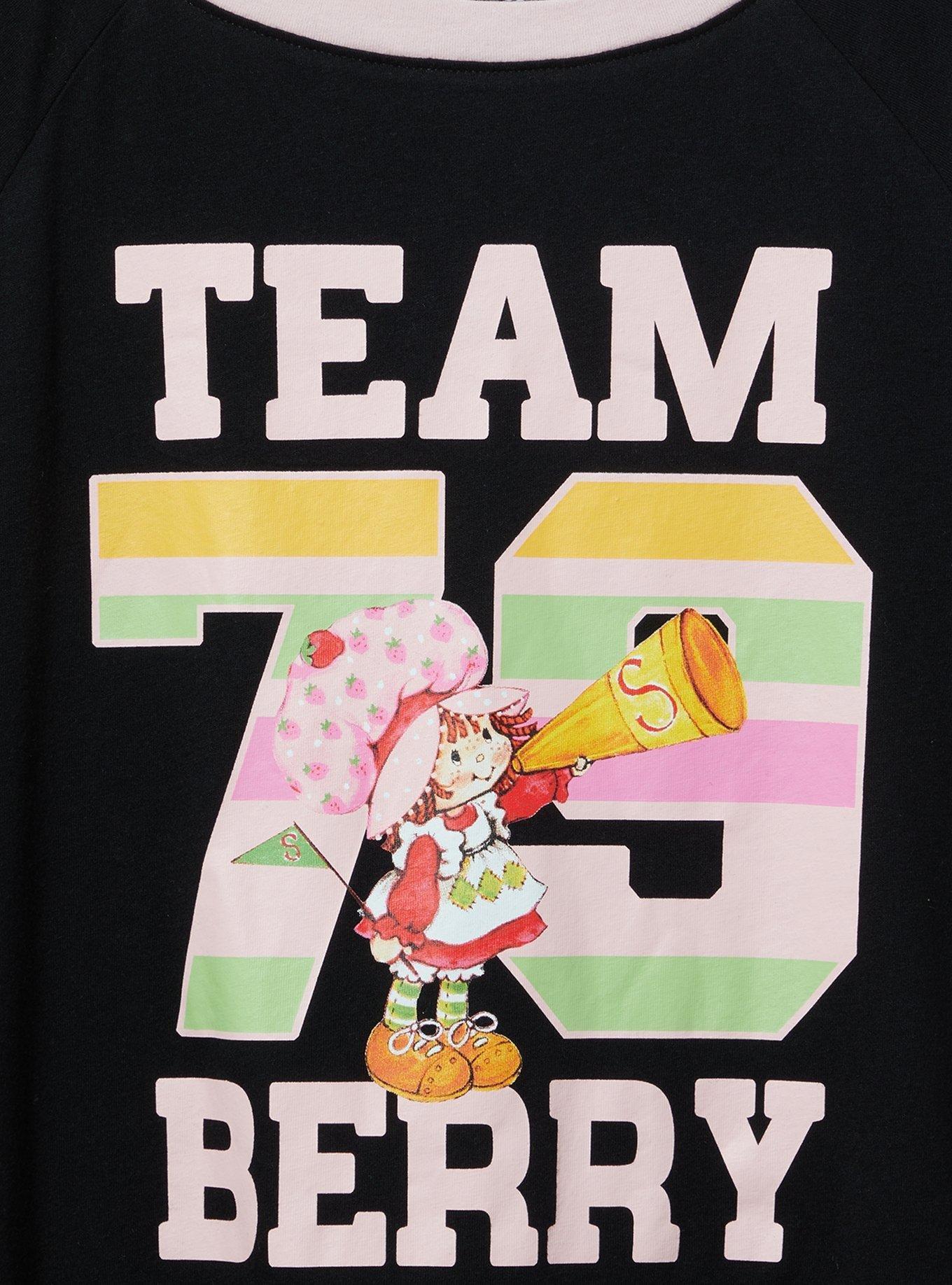 Strawberry Shortcake Cotton Varsity Tee