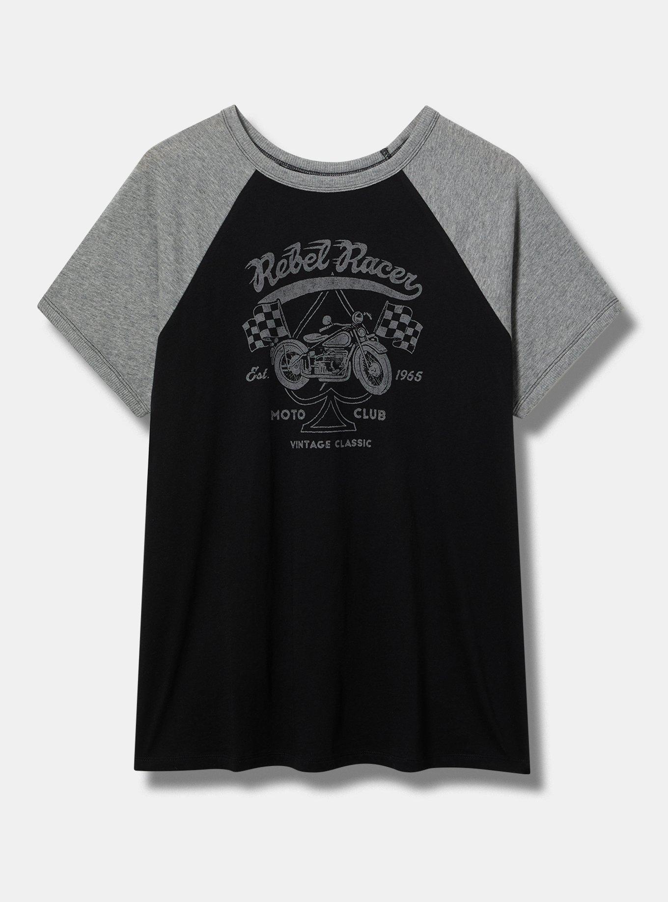 Rebel Racer Classic Raglan Tee