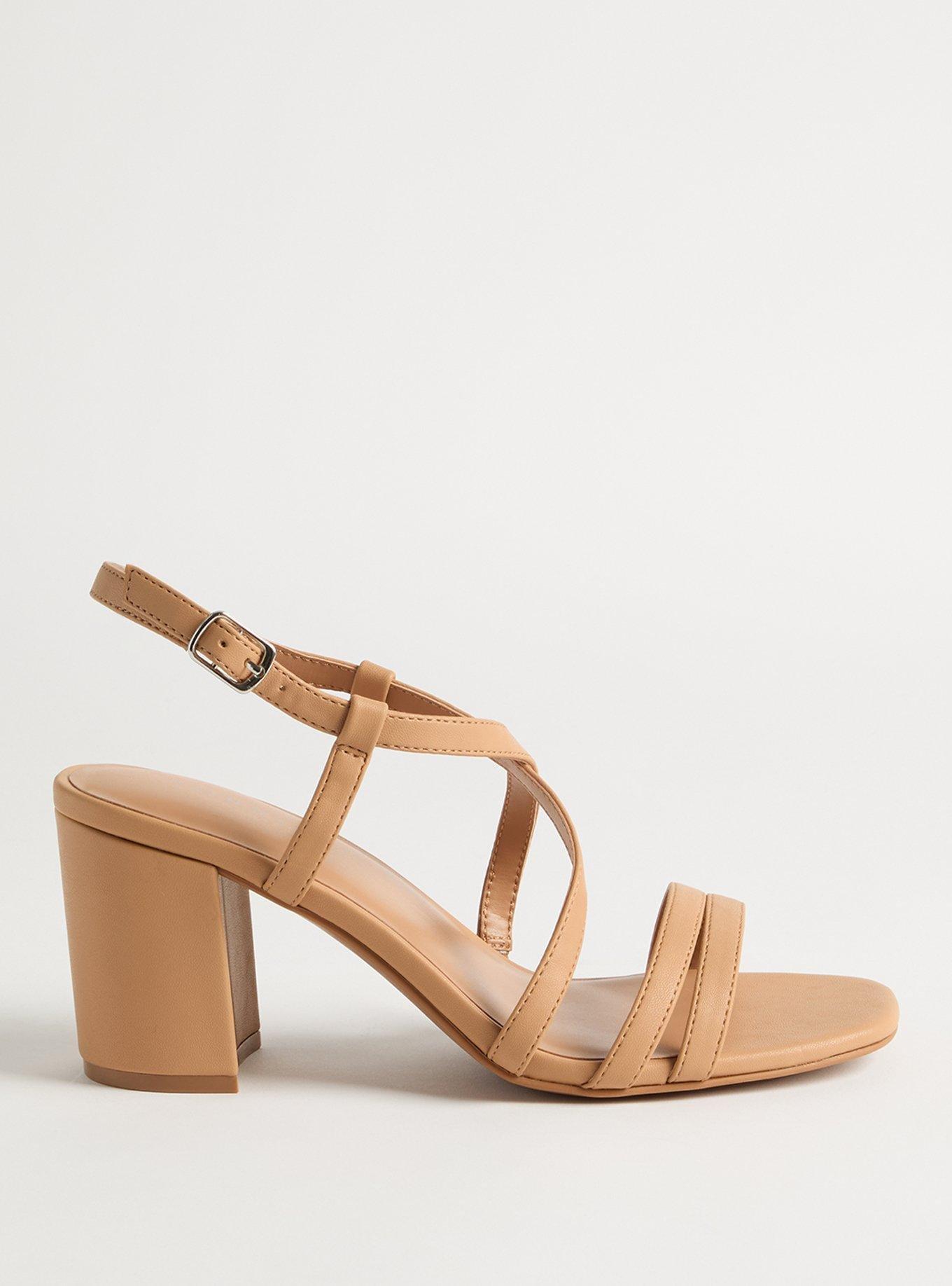 Strappy Block Heel Sandal (WW)