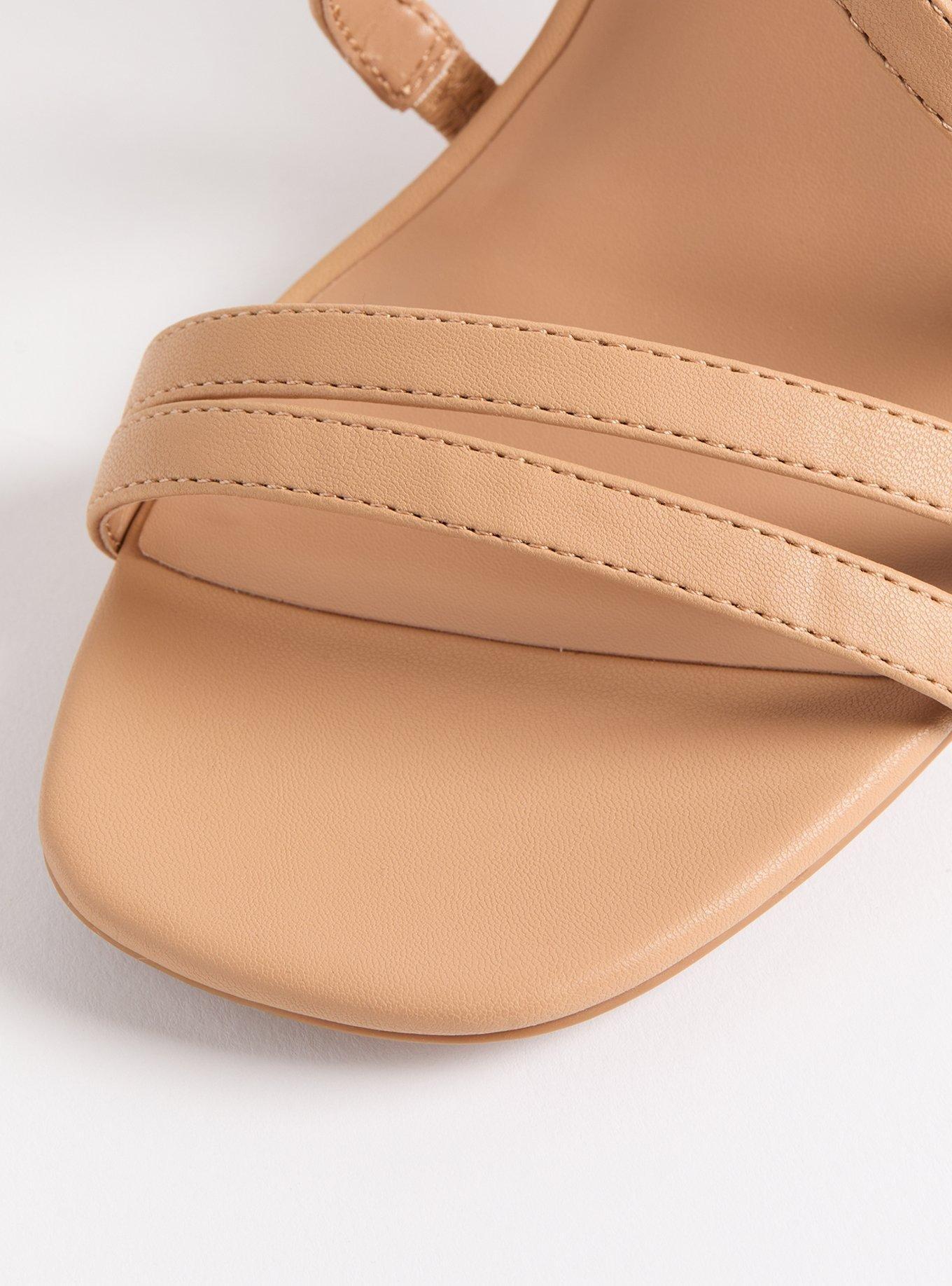 Strappy Block Heel Sandal (WW)