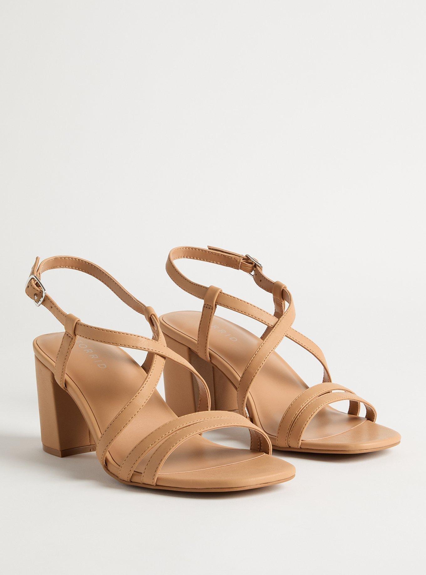 Strappy Block Heel Sandal (WW)