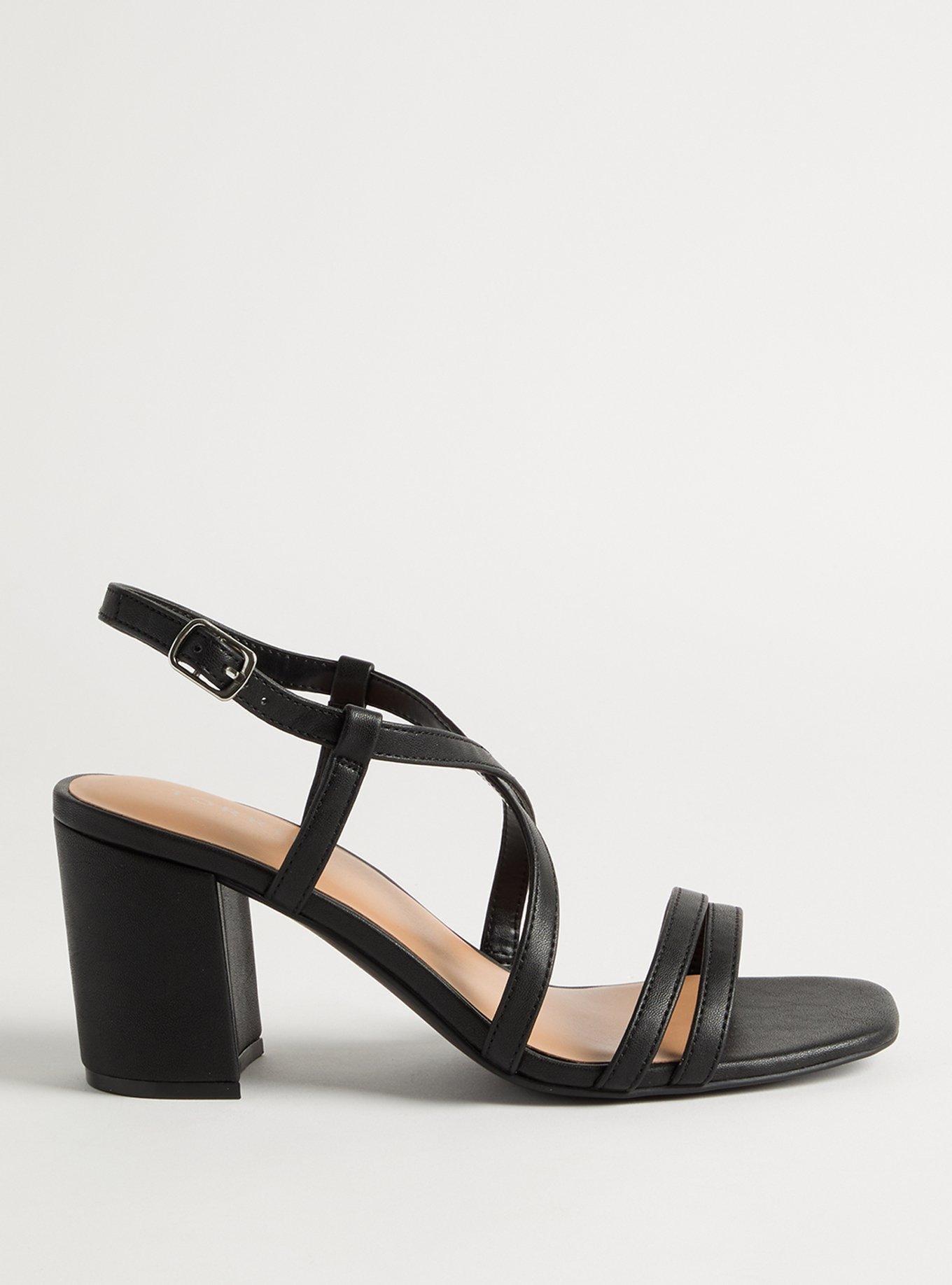 Strappy Block Heel Sandal (WW)