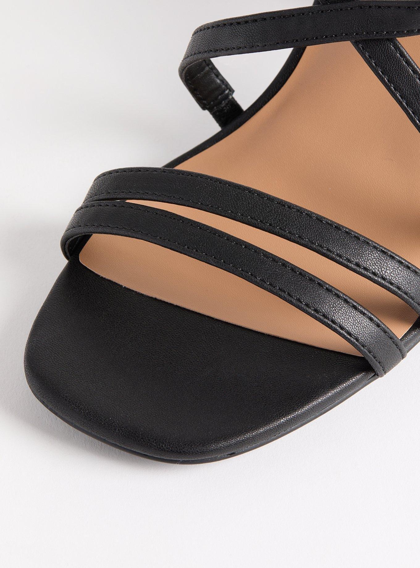 Strappy Block Heel Sandal (WW)