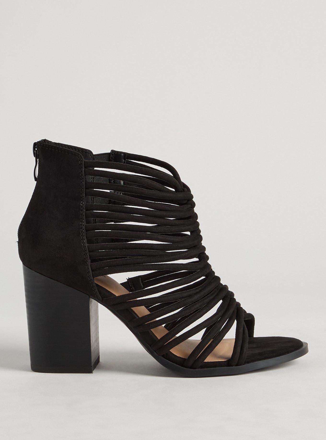 Caged Block Heel Sandal (WW)