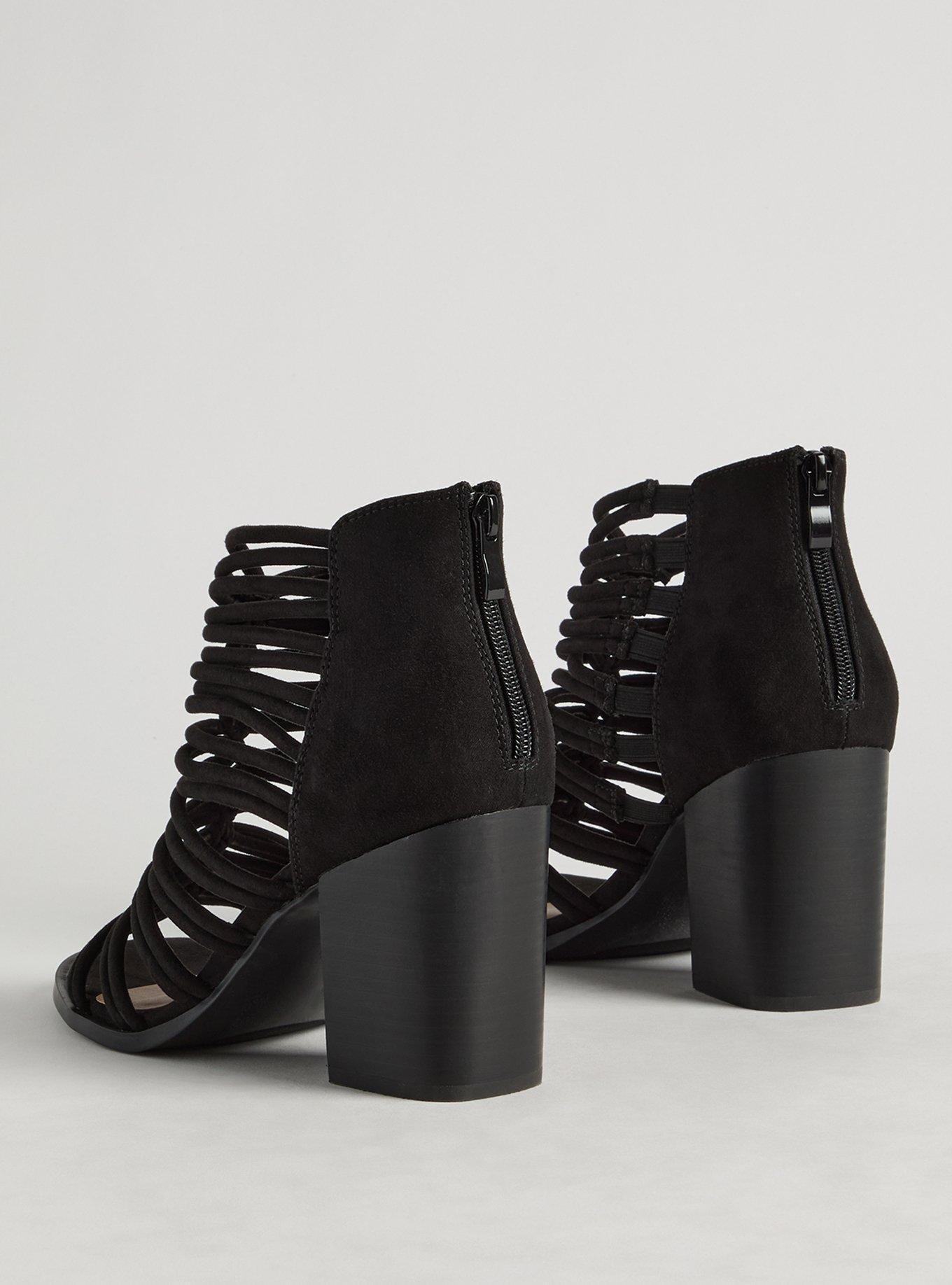 Caged Block Heel Sandal (WW)