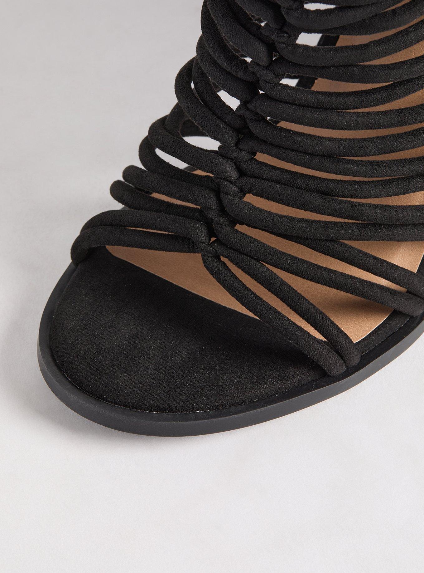 Caged Block Heel Sandal (WW)